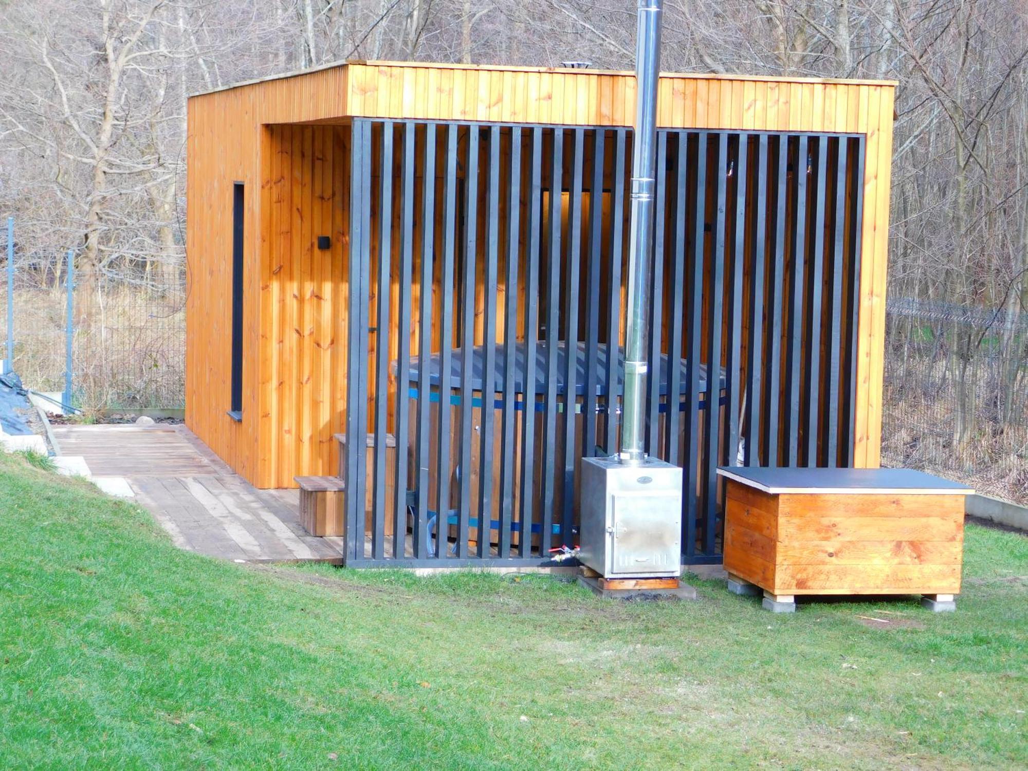 Forest House Sasino-Spa Sauna Balia Bagian luar foto