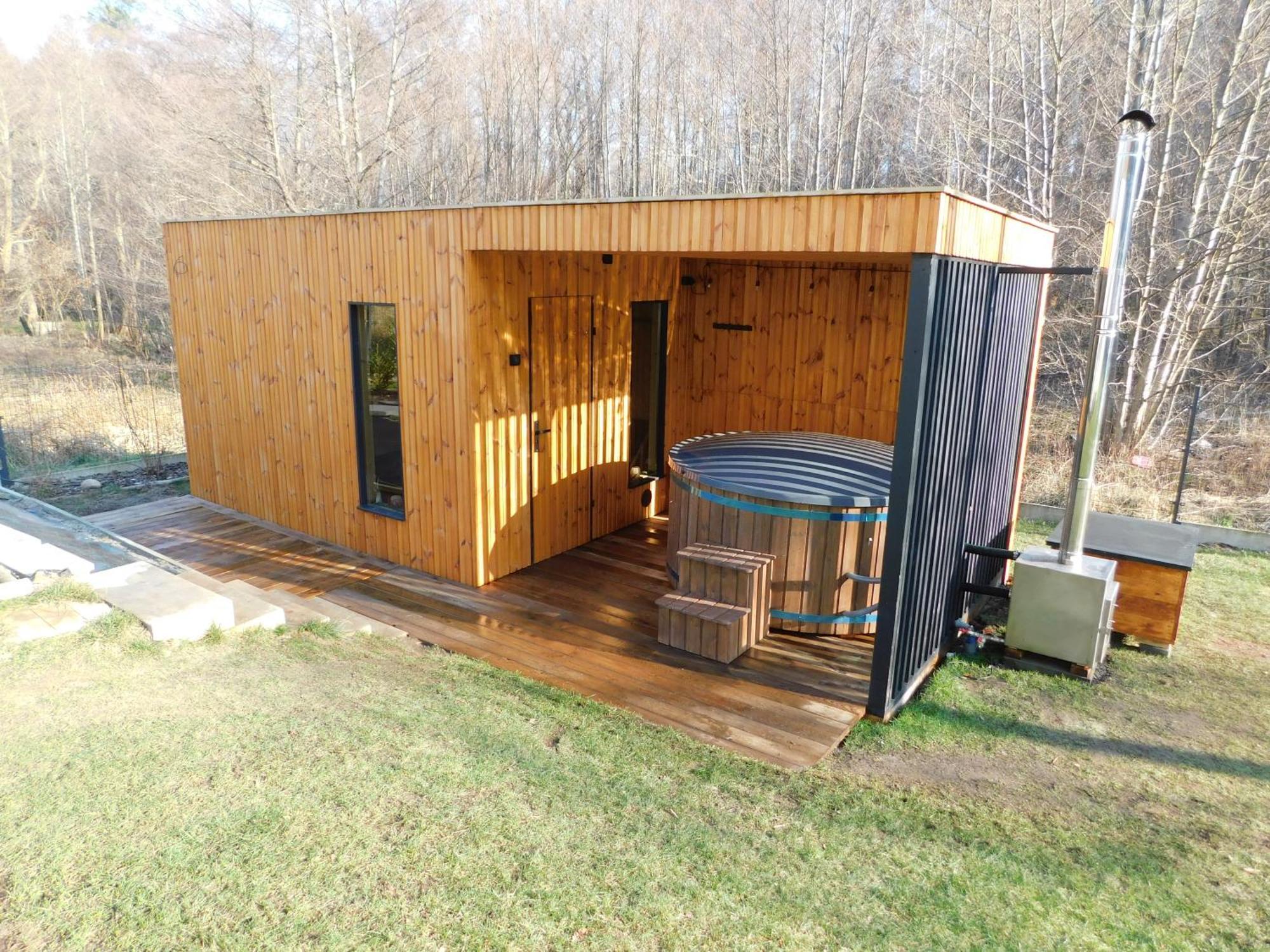 Forest House Sasino-Spa Sauna Balia Bagian luar foto